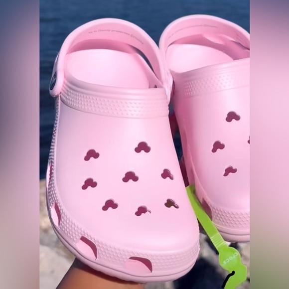 Disney Parks Mickey Ears Pink Crocs 2025 - Picture 2 of 9